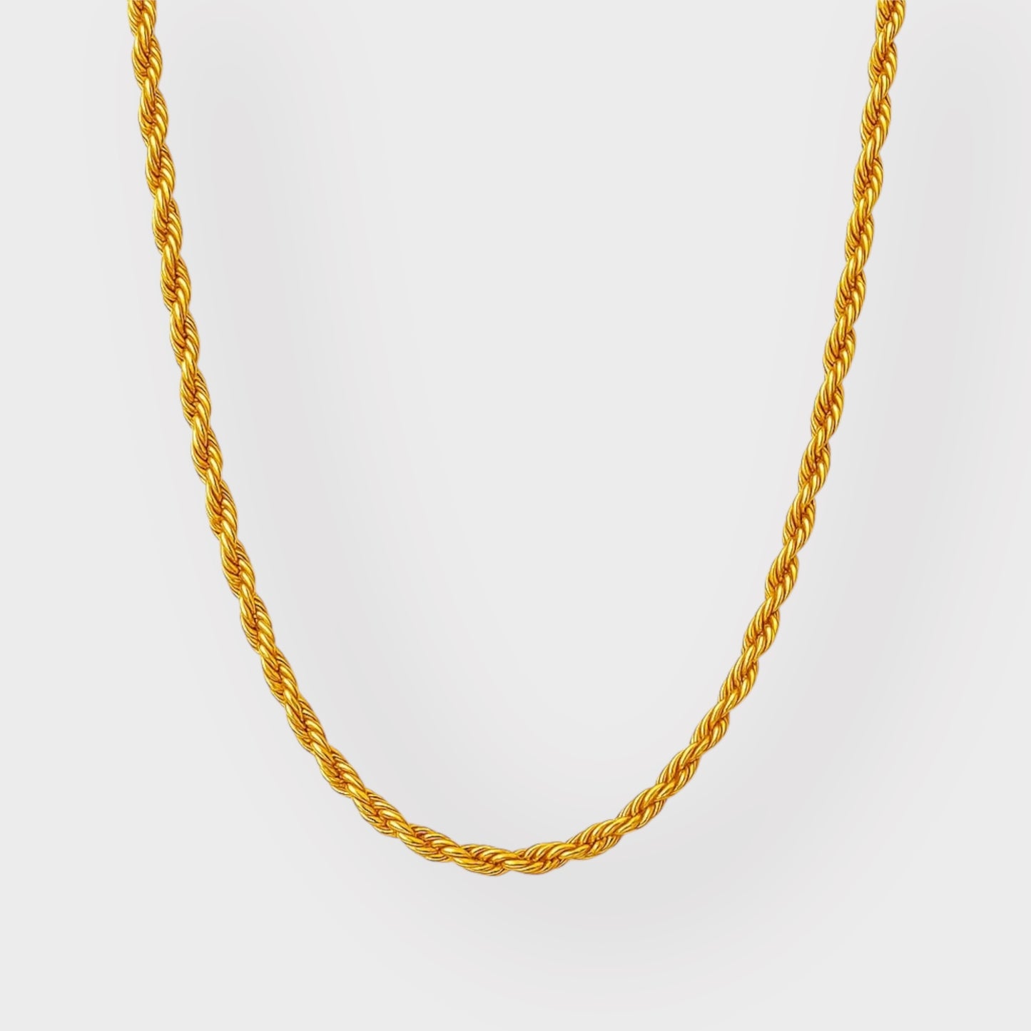 ROPE CHAIN GLD