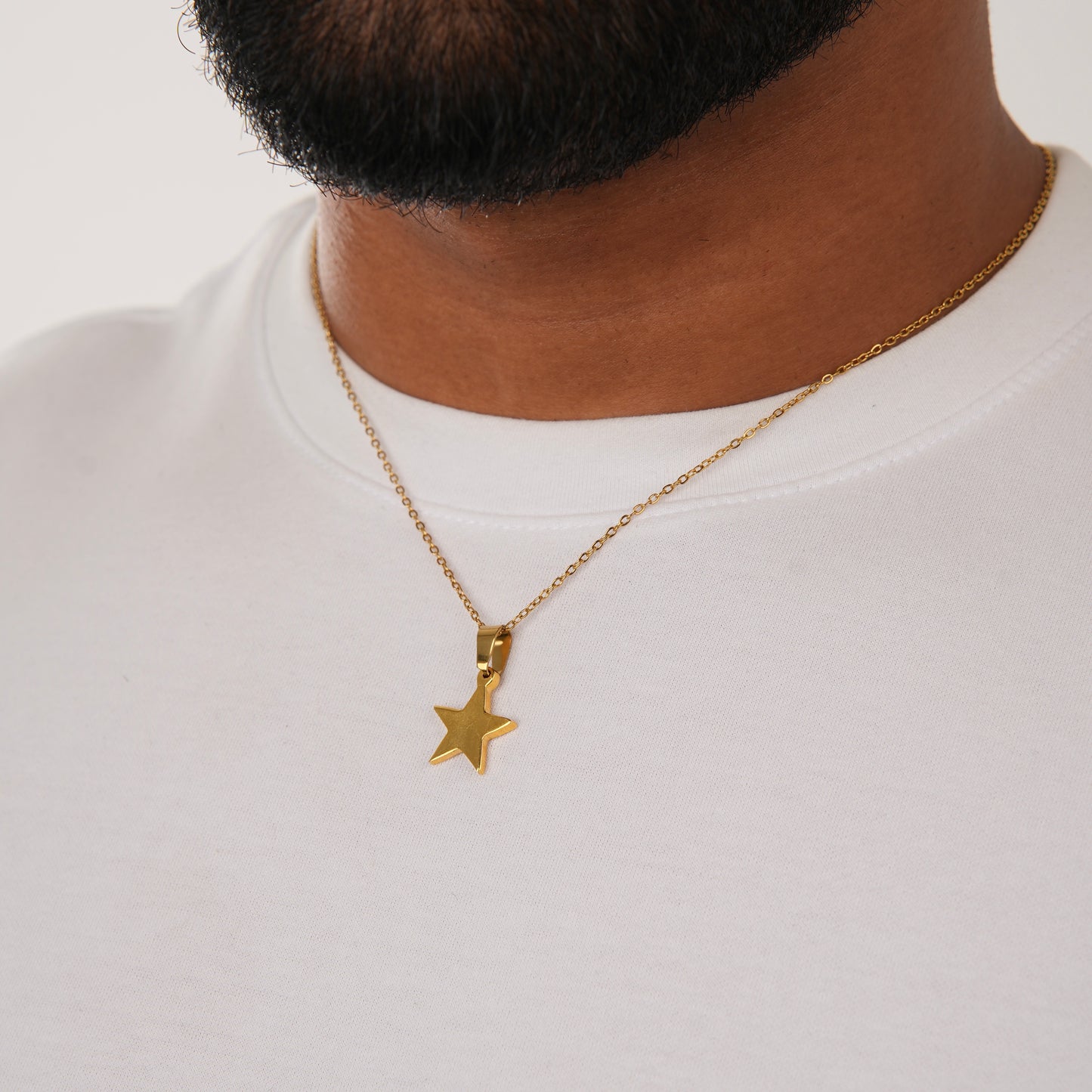 STAR NECKLACE GLD