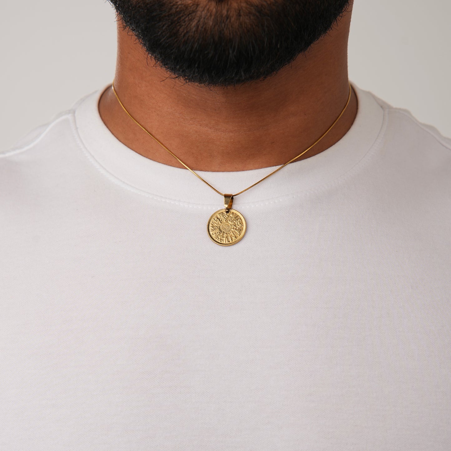 DOME NECKLACE GLD