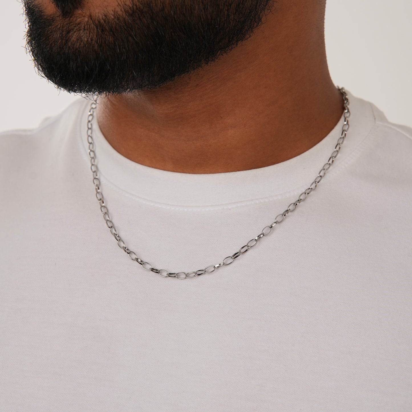 LINK CHAIN SLVR