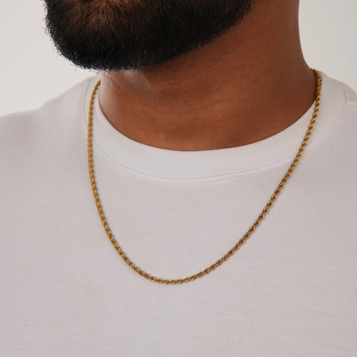 ROPE CHAIN GLD
