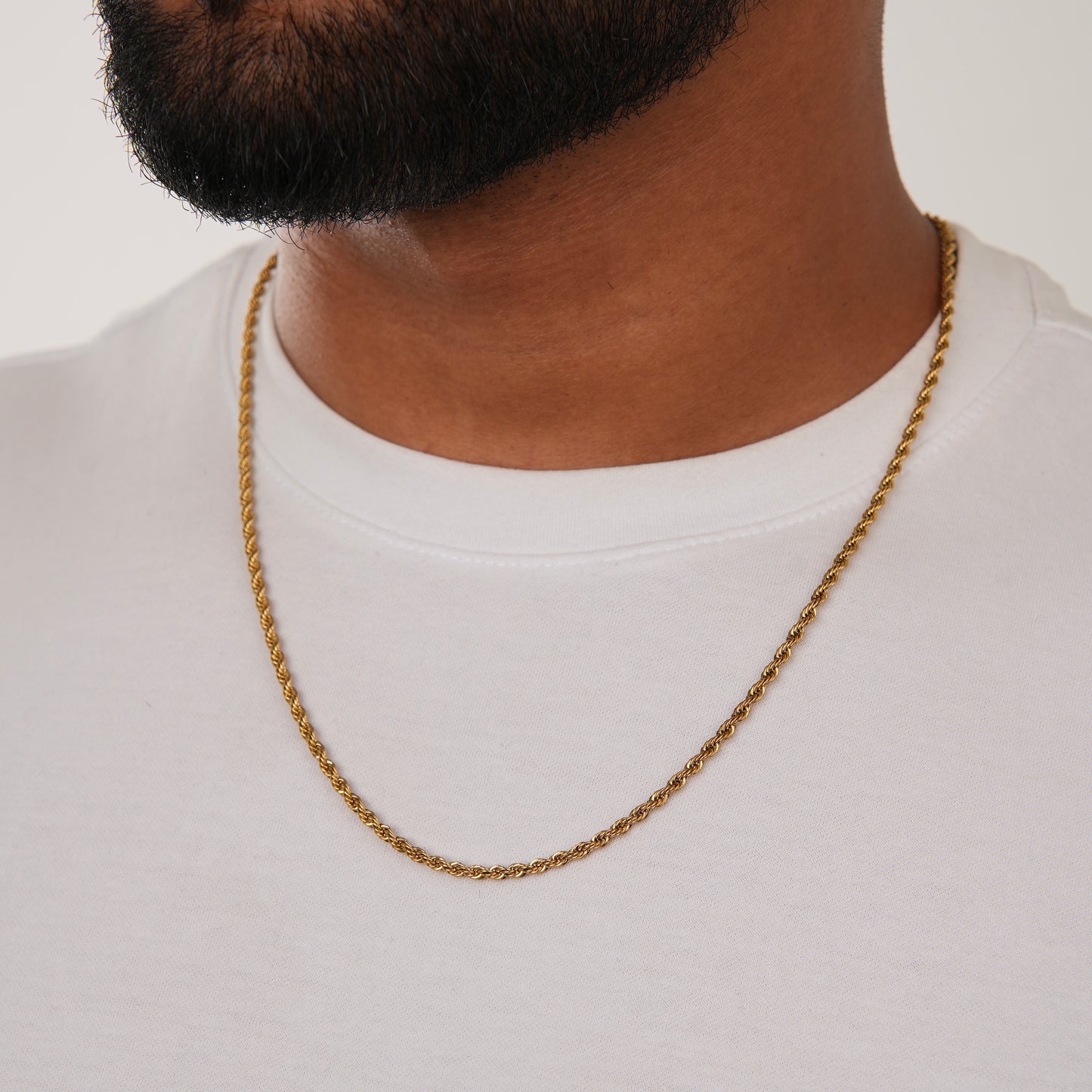 ROPE CHAIN GLD