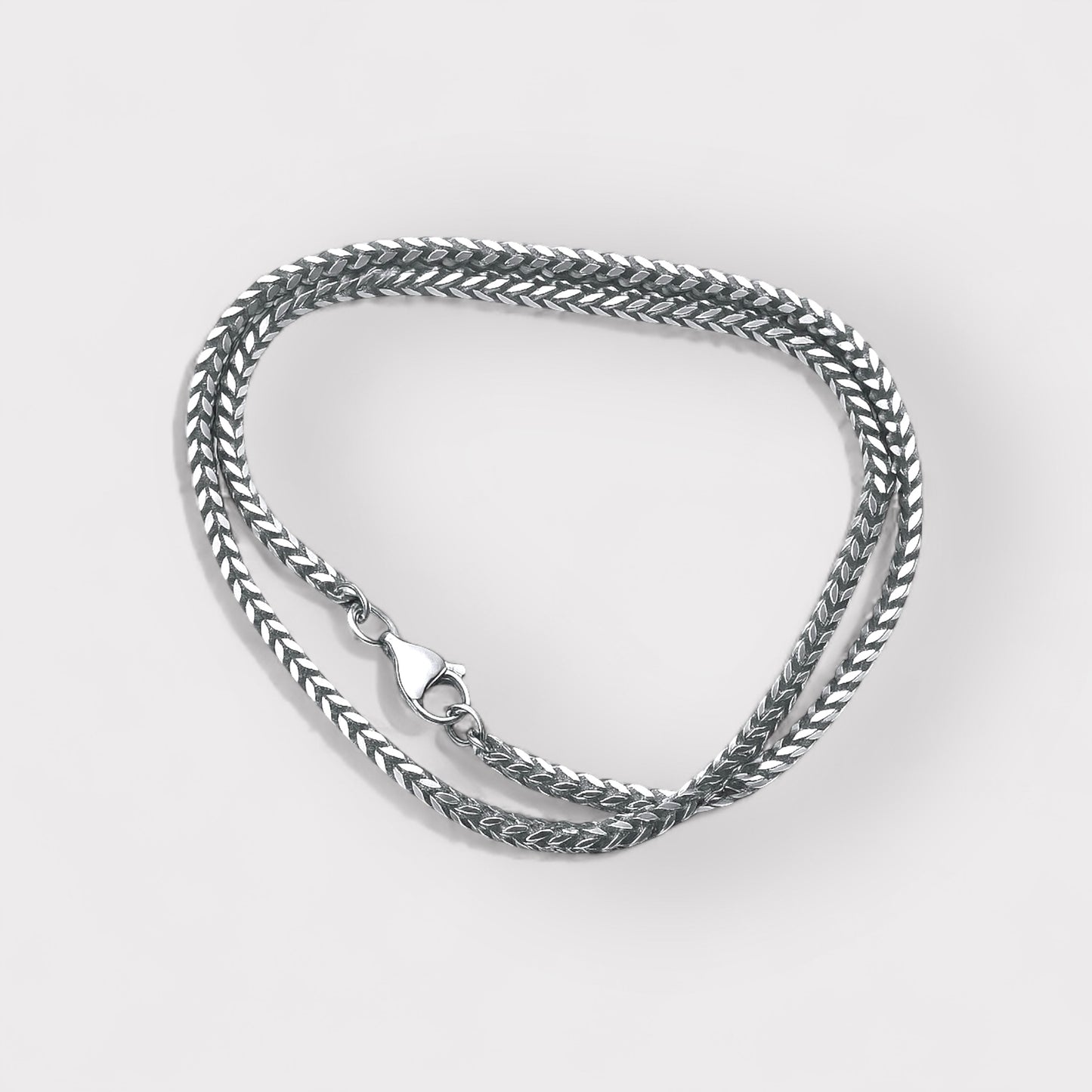 LOOP BRACELET SLVR