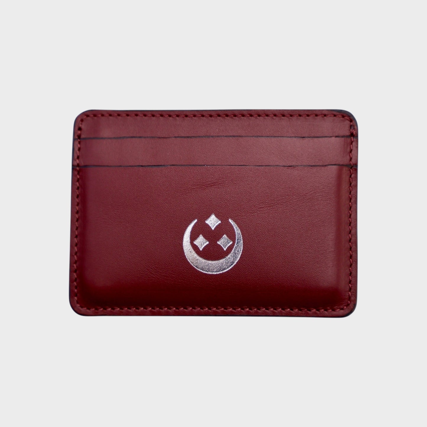 MATT BURGUNDY CARDHOLDER