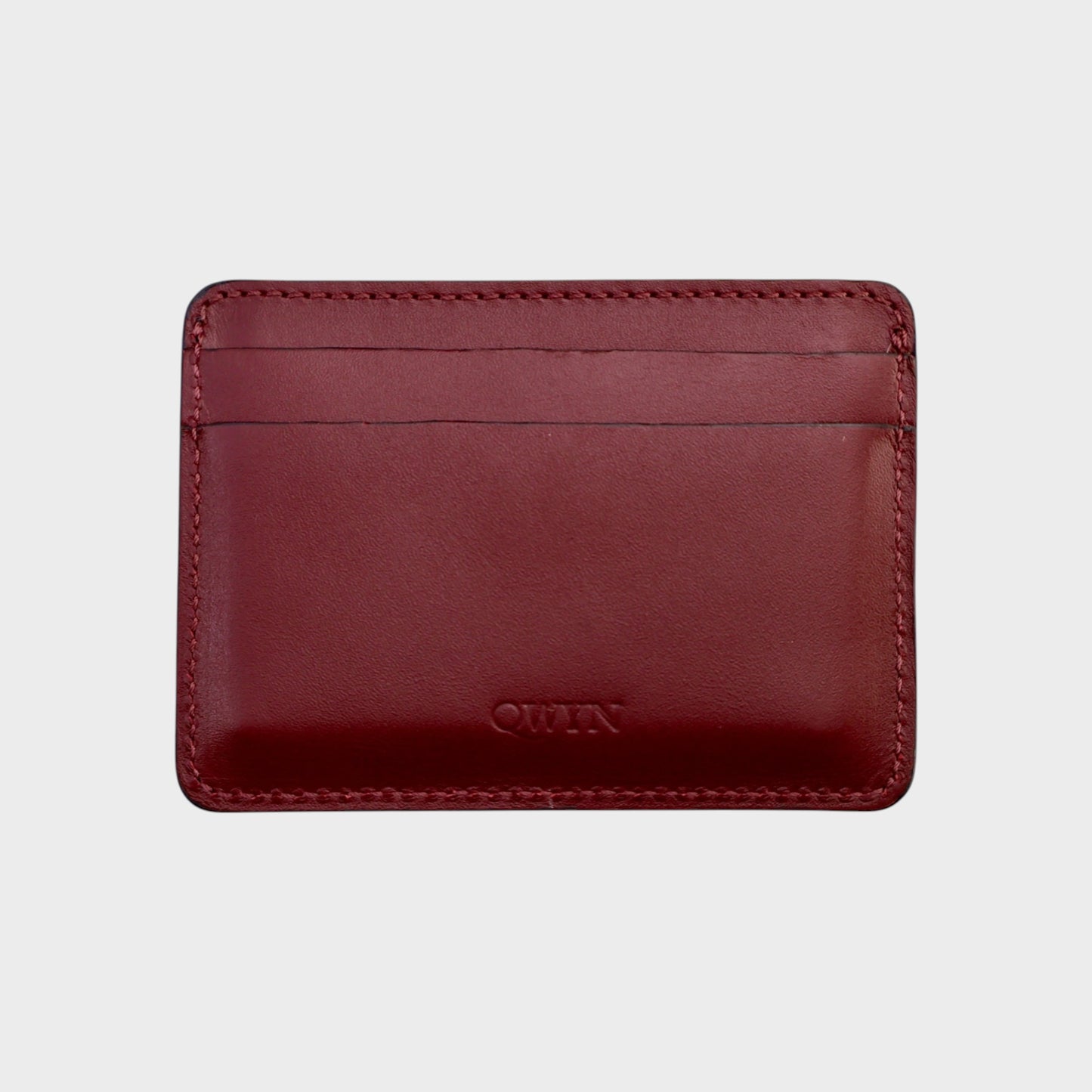MATT BURGUNDY CARDHOLDER