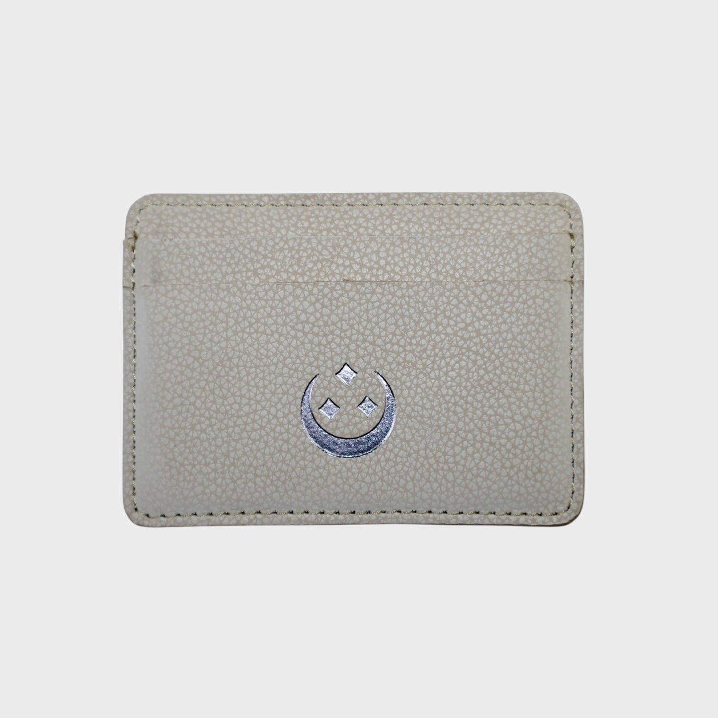 SATIN CREAM CARDHOLDER