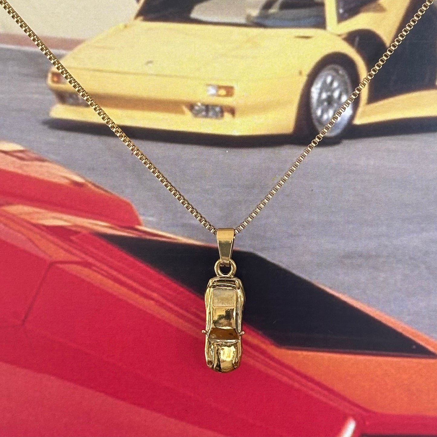 Nine Eleven Necklace Gold