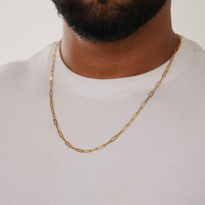 LINK CHAIN GLD