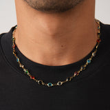 Gemstone Necklace Gold