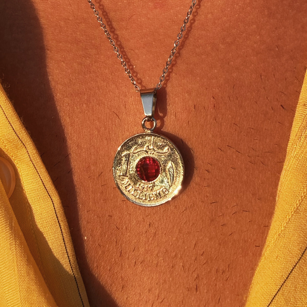 Ruby 1 Millieme silver