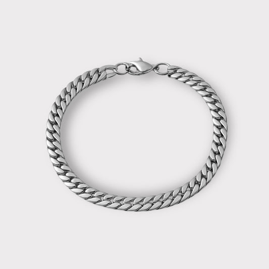 CUBAN BRACELET SLVR