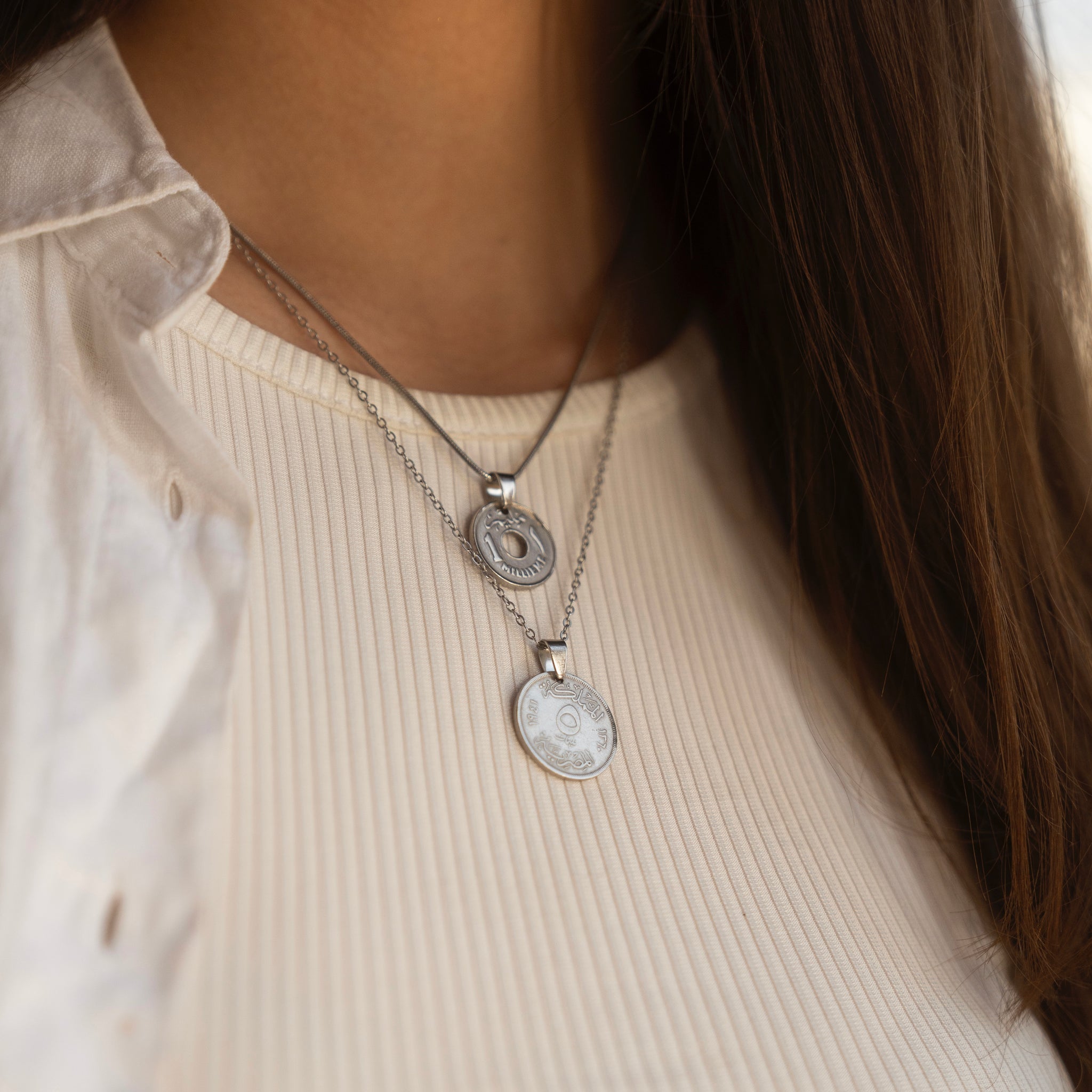 I Millieme Necklace Silver