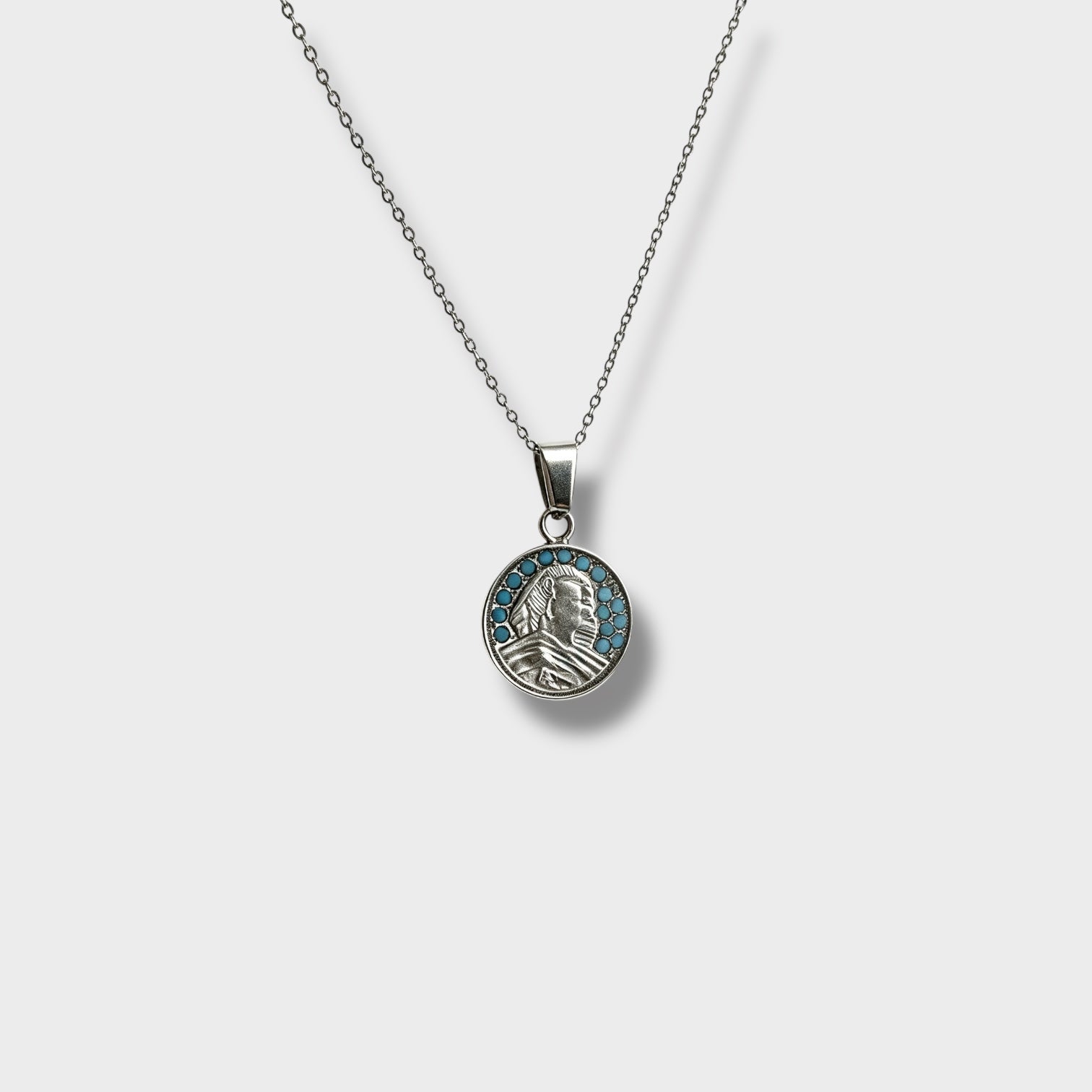 Turquoise Sphinx silver