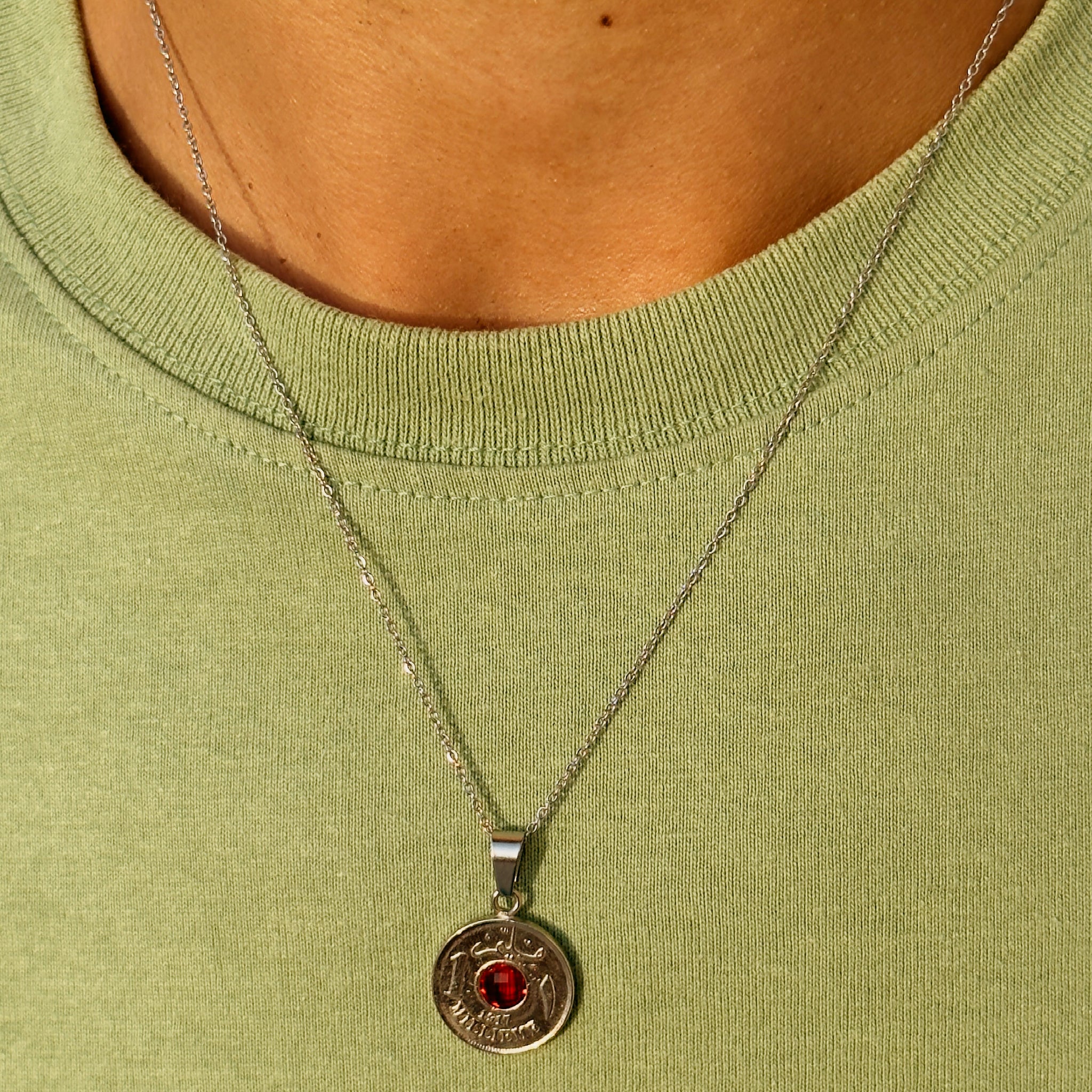 Ruby 1 Millieme silver