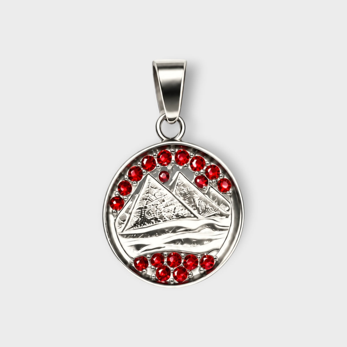 Mandarin Pyramid silver