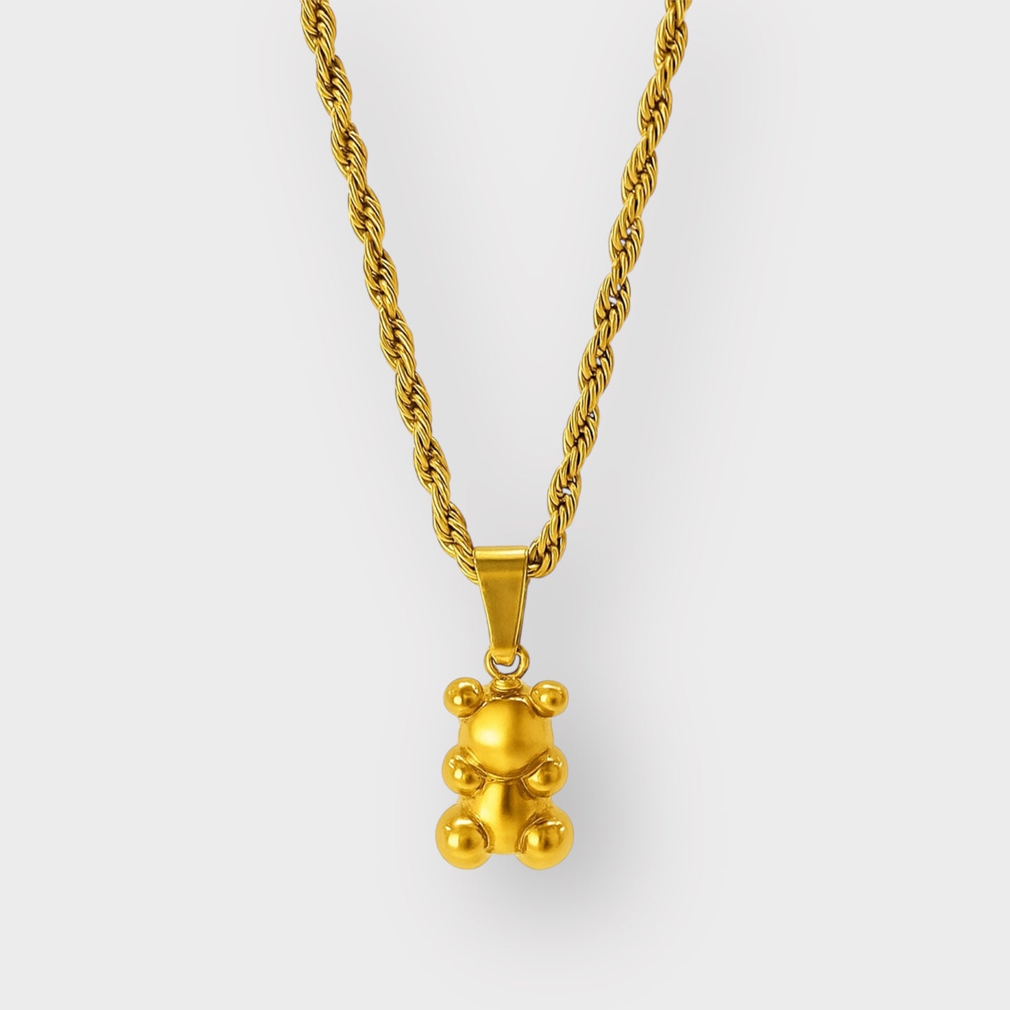GUMMYBEAR NECKLACE GLD