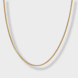 Round Box Chain Gold