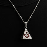 Giza Pyramid Silver