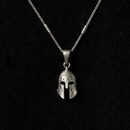Warrior Helmet Silver