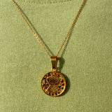 Gemstone Lantern gold