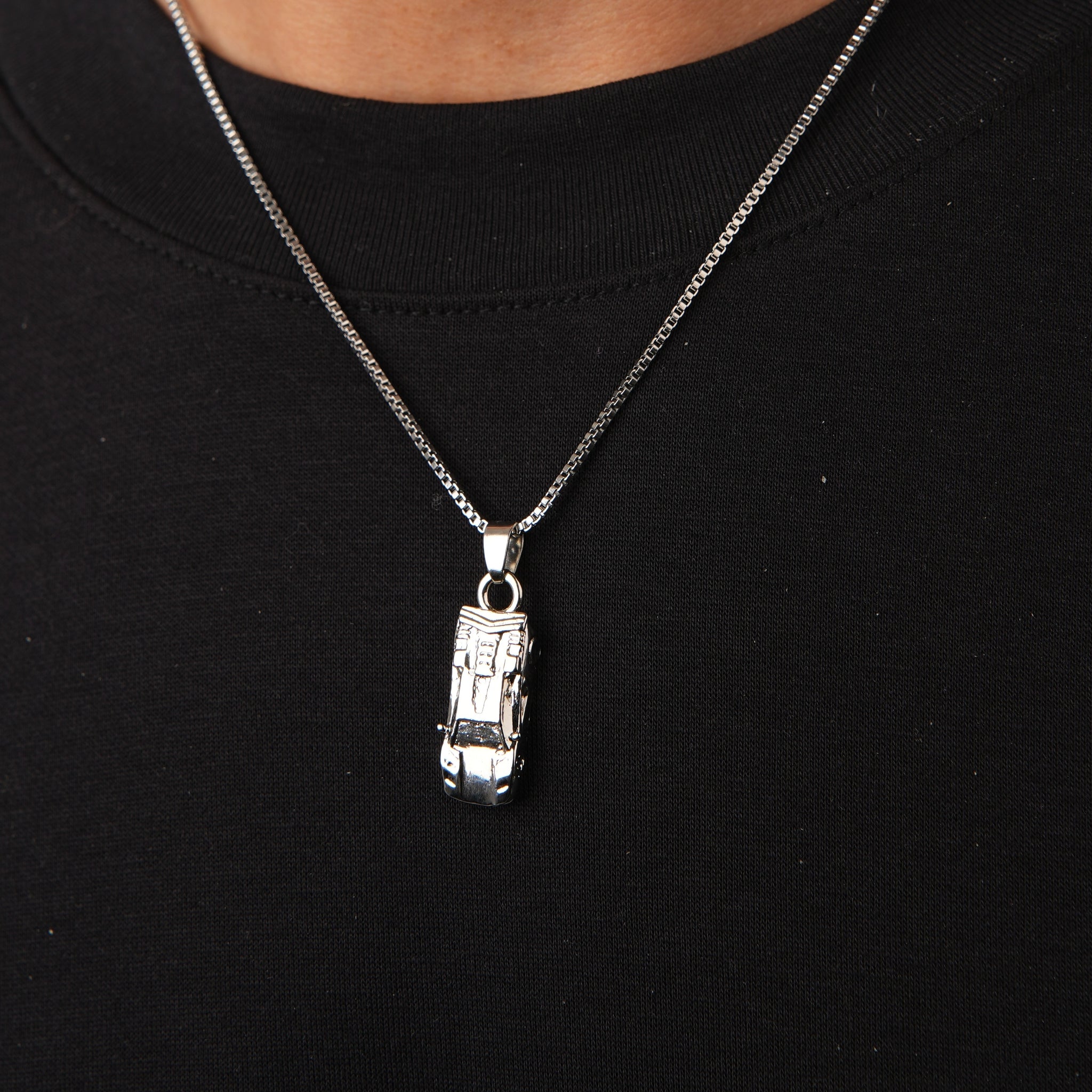 Countach Necklace Silver