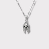 Warrior Helmet Silver