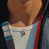 Fries Necklace Silver