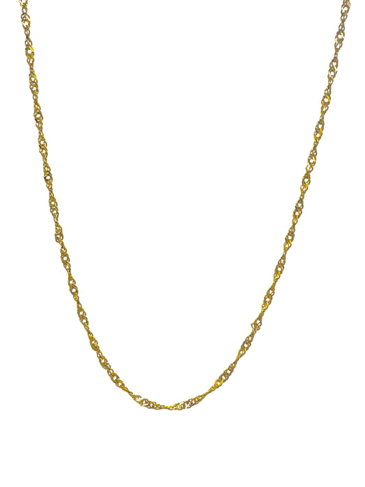 "TWISTED CHAIN" Gold