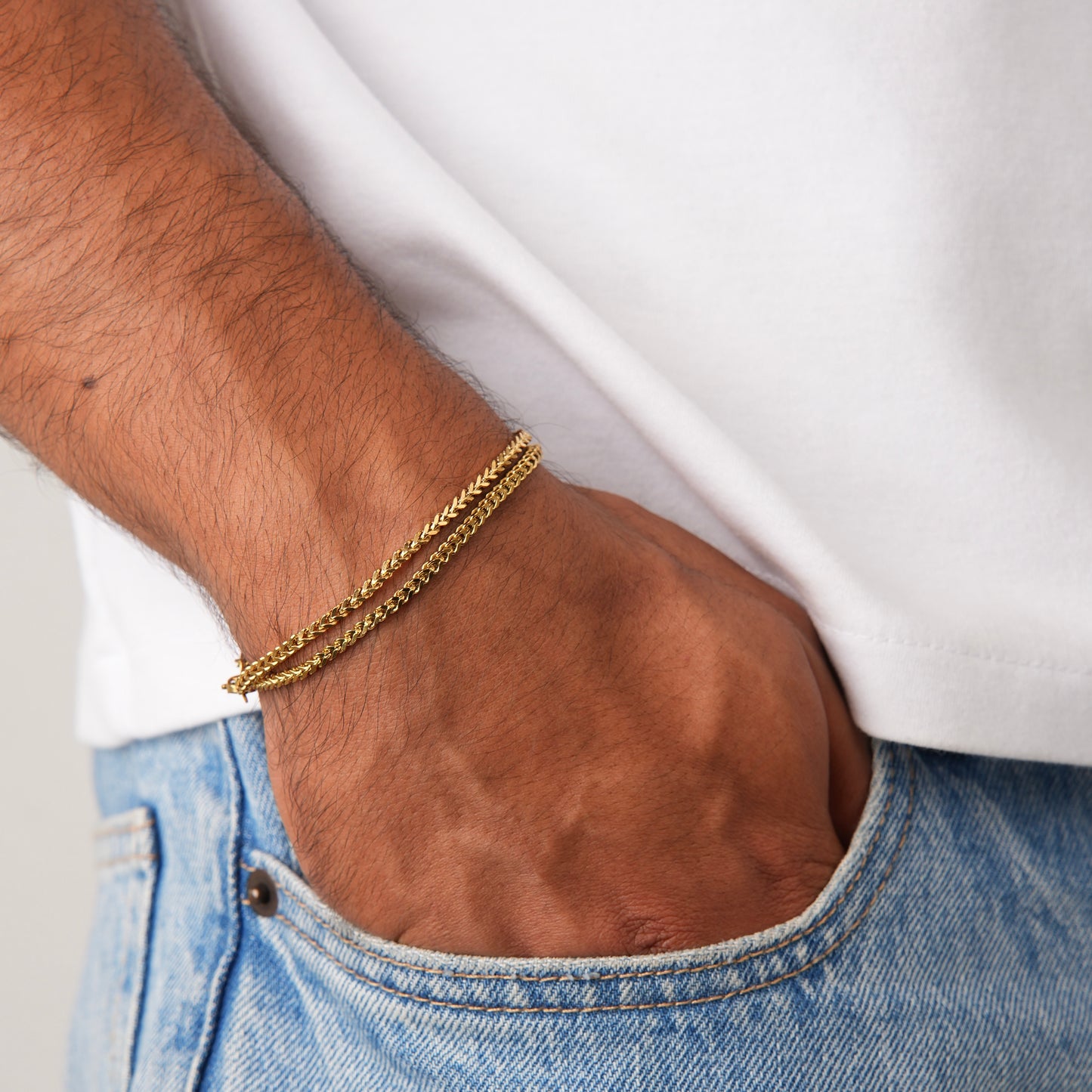 LOOP BRACELET GLD