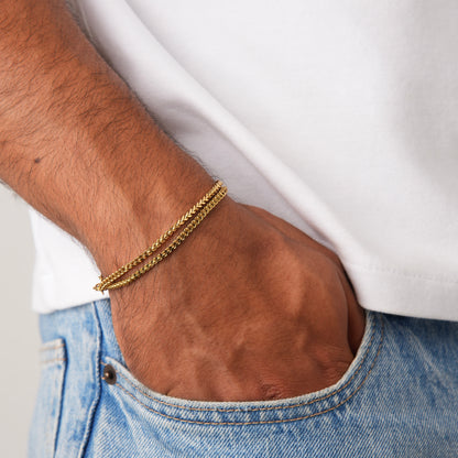 LOOP BRACELET GLD