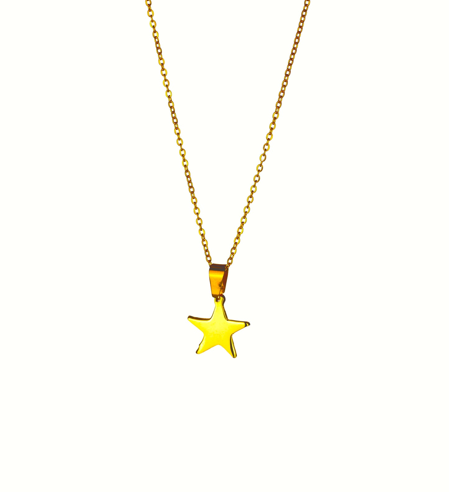 “STAR” Necklace Gold