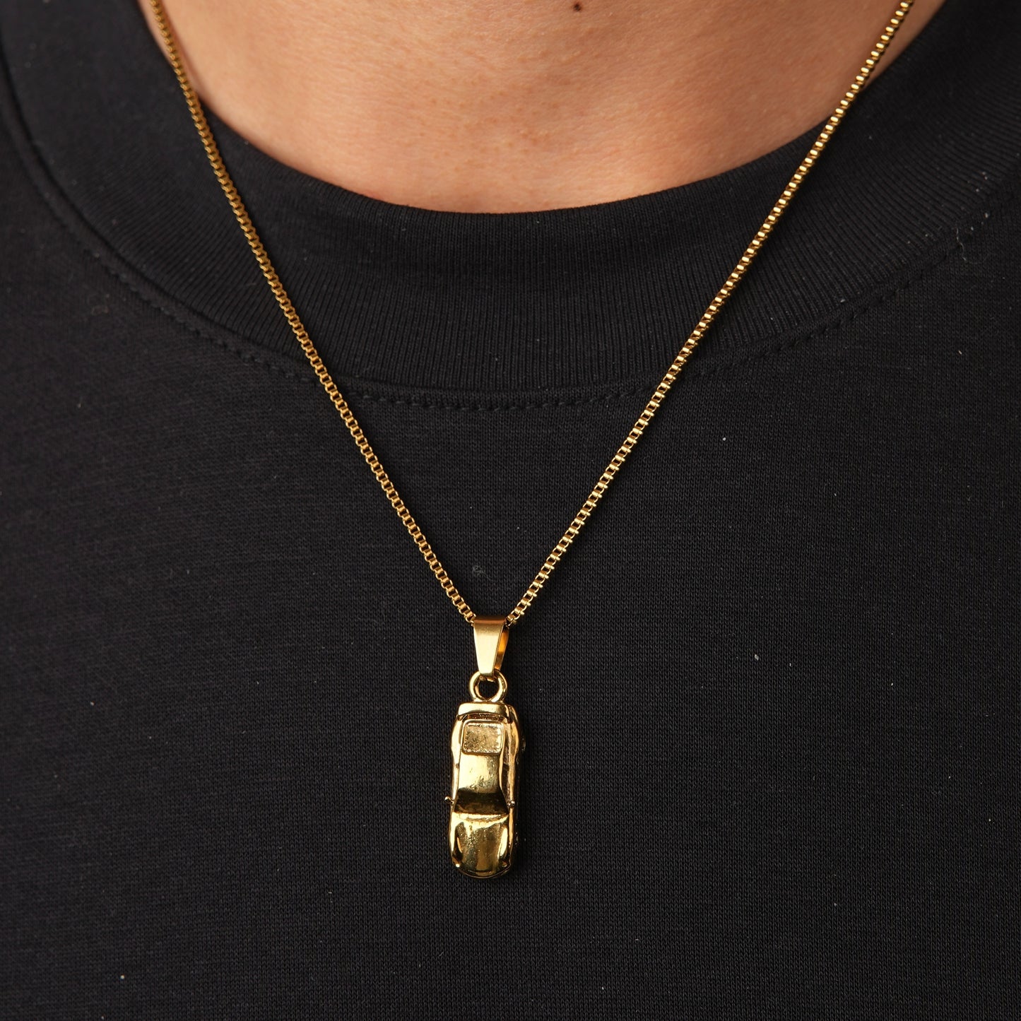 Nine Eleven Necklace Gold
