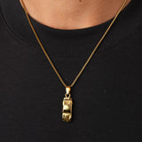 Nine Eleven Necklace Gold