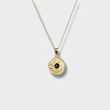 Emerald 2 Millieme gold