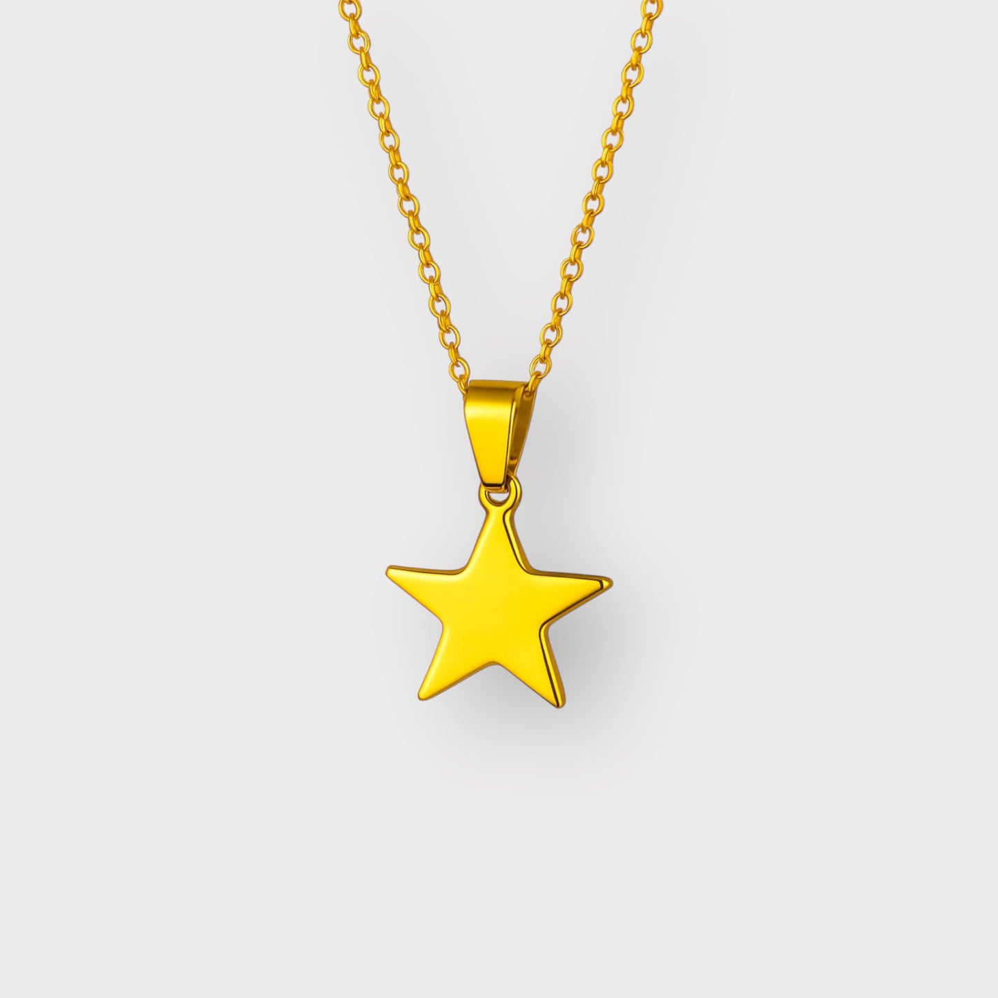 STAR NECKLACE GLD