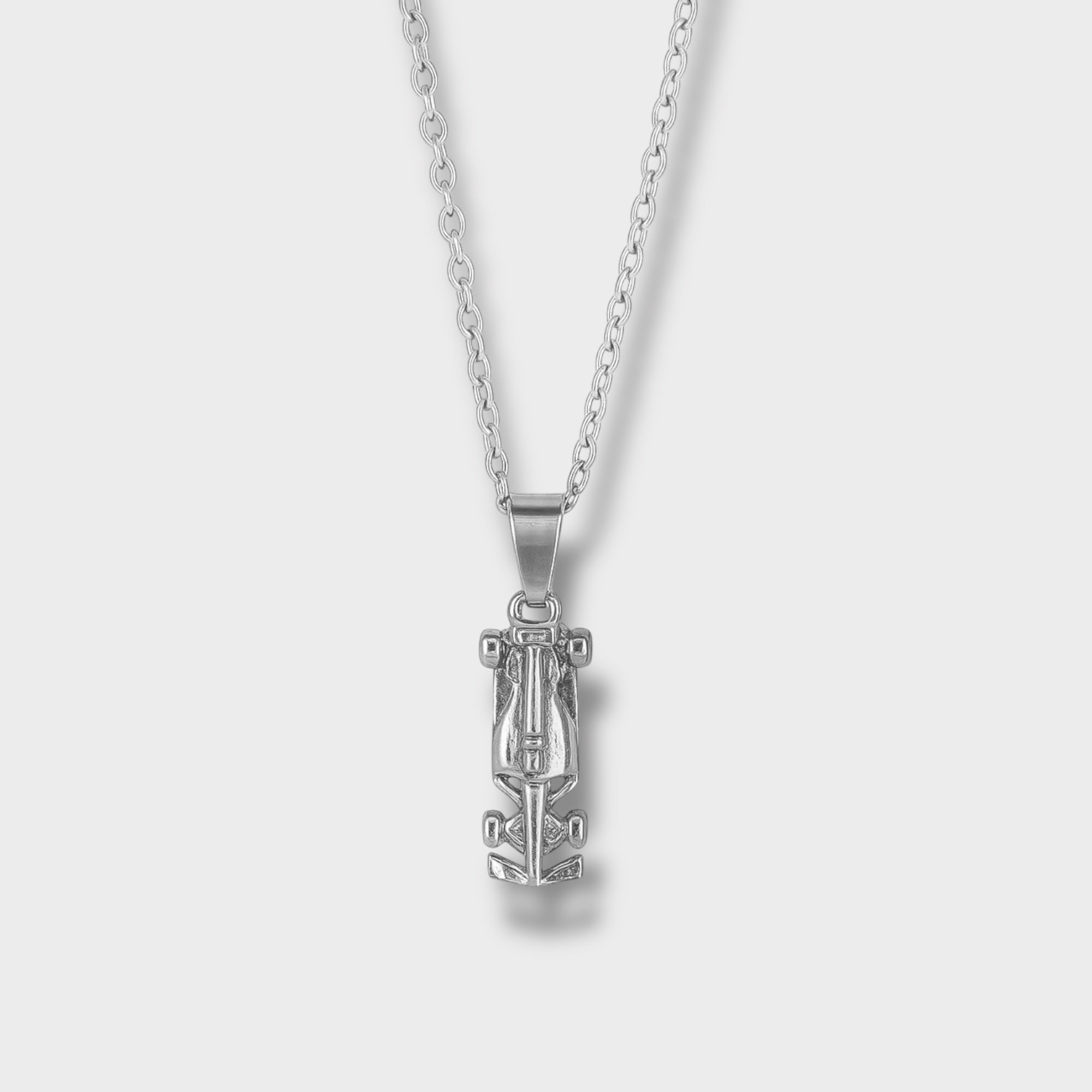 Formula 1 Necklace Silver