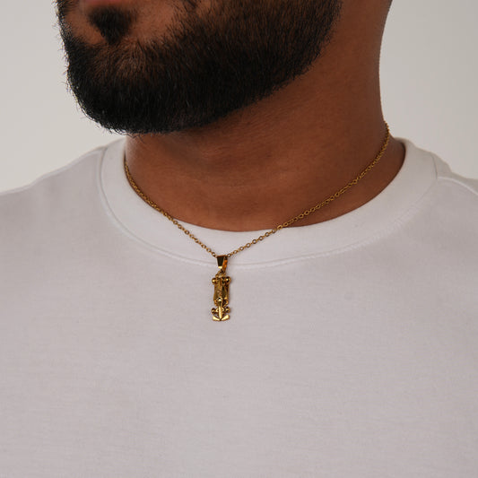 FORMULA 1 NECKLACE GLD
