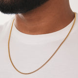 Round Box Chain Gold