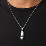 Nine Eleven Necklace Silver