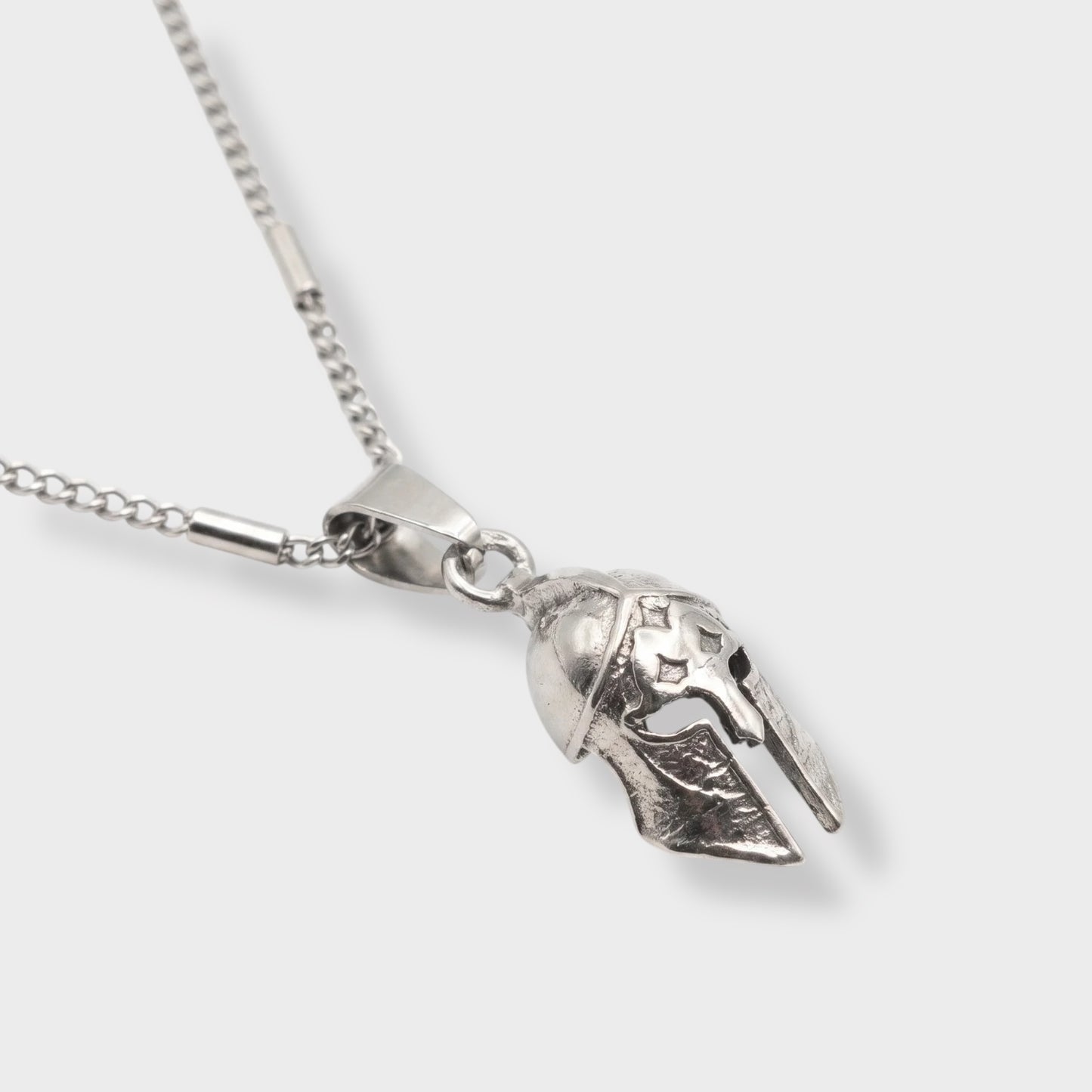 Warrior Helmet Silver