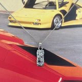 Countach Necklace Silver