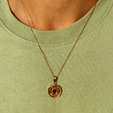 Ruby 1 Millieme gold