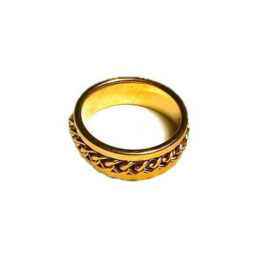 “CUBAN RING” Gold