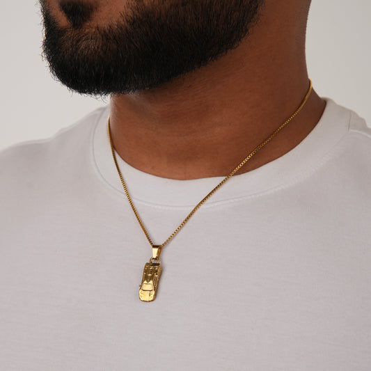 COUNTACH NECKLACE GLD