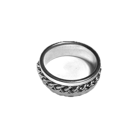 “CUBAN RING” Silver