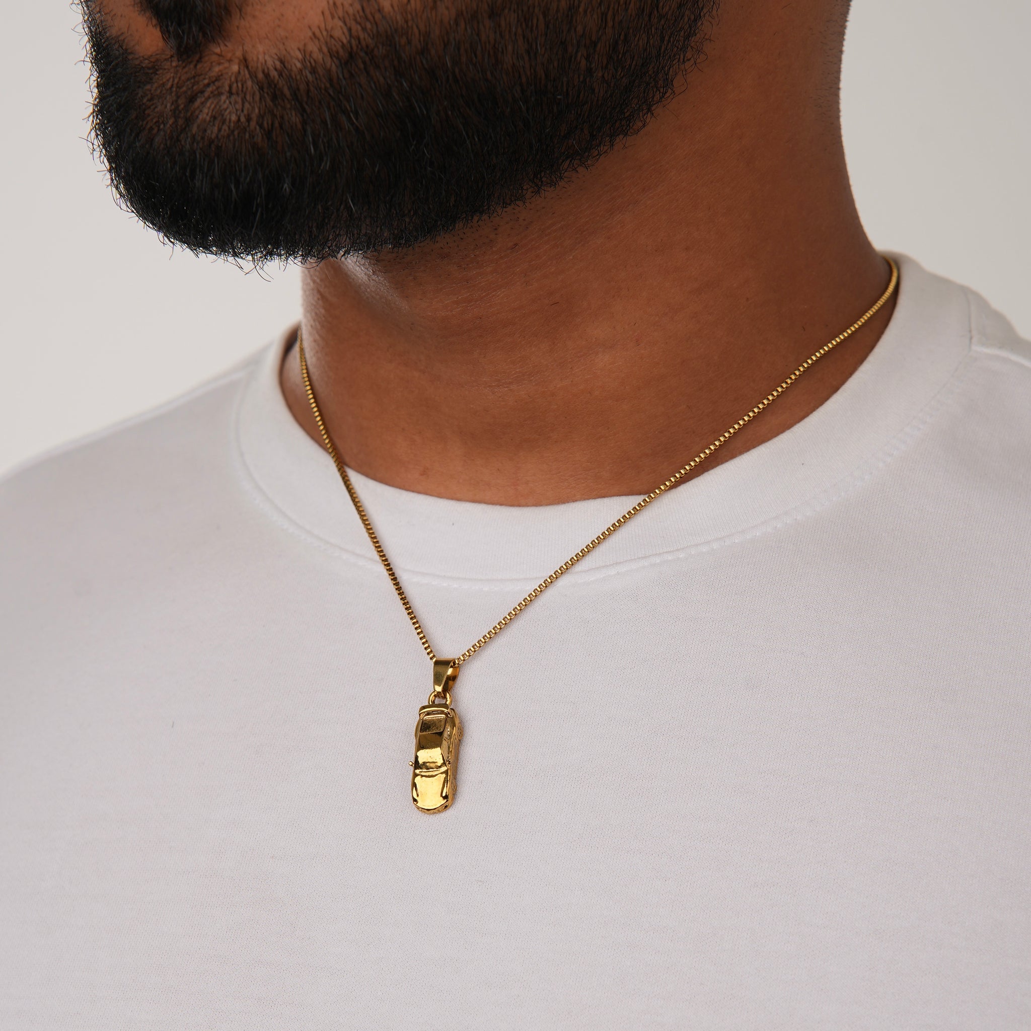 Nine Eleven Necklace Gold