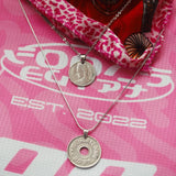 King Farouk Necklace Silver