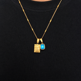 Turquoise and Gold