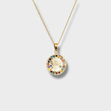 Gemstone Lantern gold