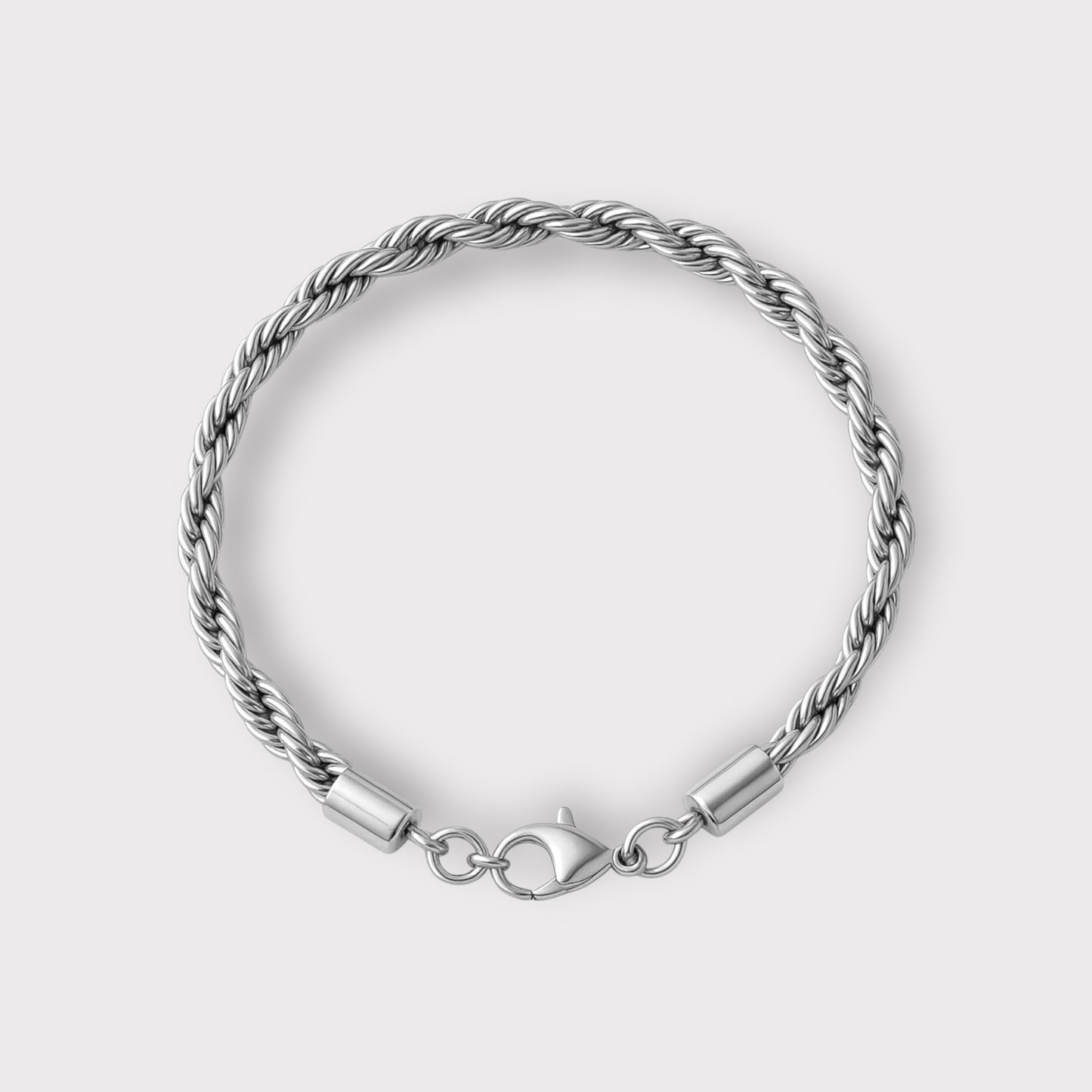 ROPE BRACELET SLVR